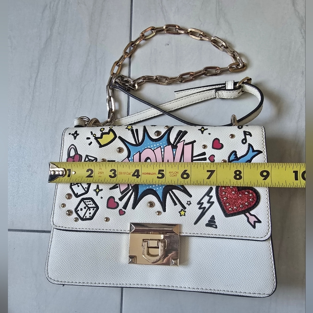 ALDOWow Konstantin Multi Pattern Purse Crossbody Shoulder BAG RARE! - Picture 3 of 15